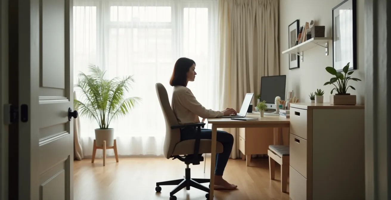 Sicherer Home-Office-Arbeitsplatz mit Datenschutzmassnahmen